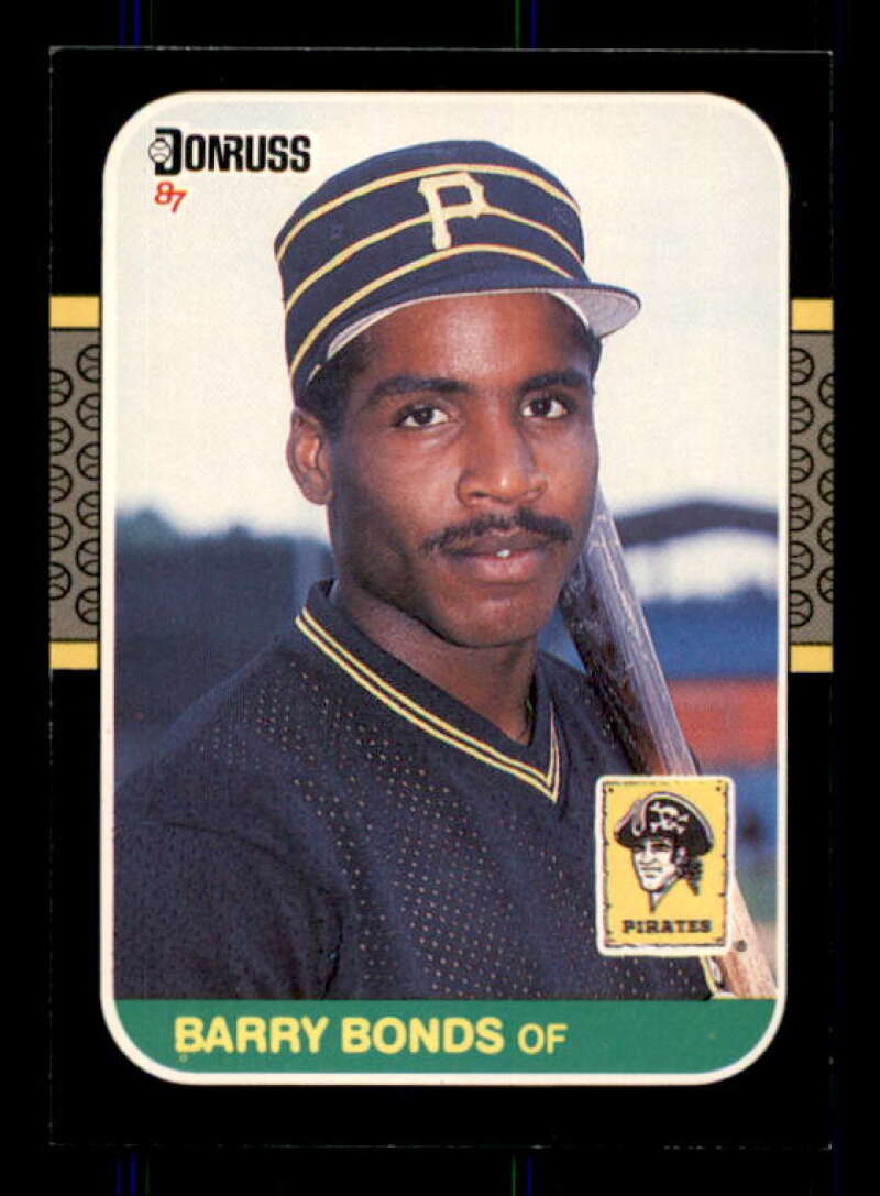 Barry Bonds Rookie Card 1987 Donruss #361 Image 1