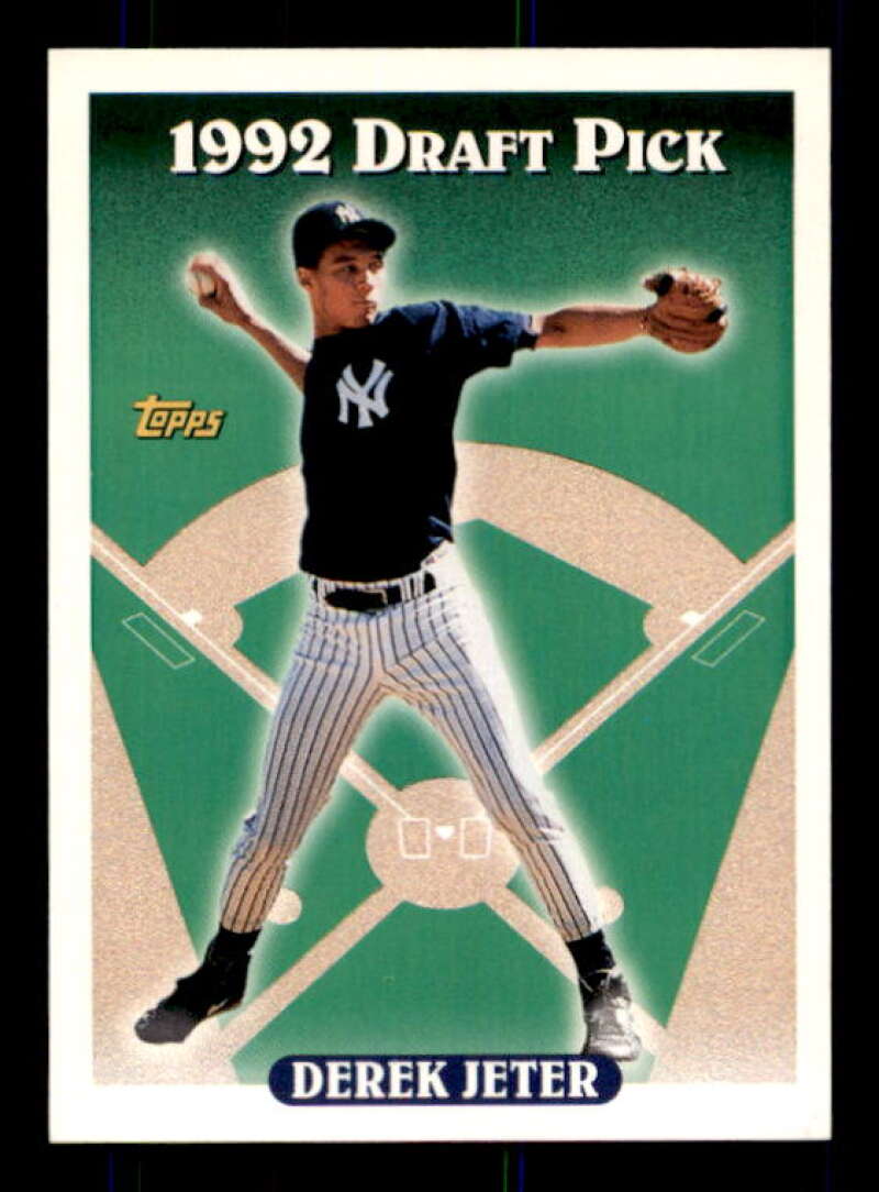 Derek Jeter Rookie Card 1993 Topps #98 Image 1