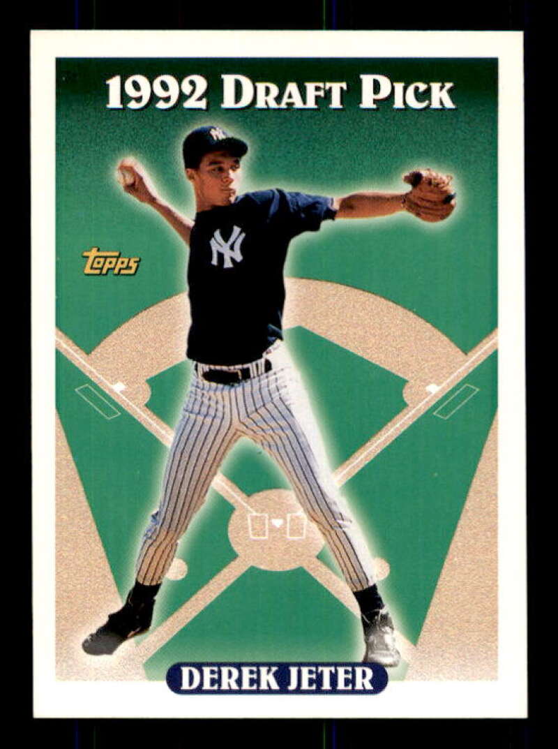 Derek Jeter Rookie Card 1993 Topps #98 Image 1