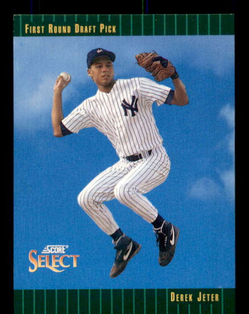 Derek Jeter Rookie Card 1993 Select #360 Image 1