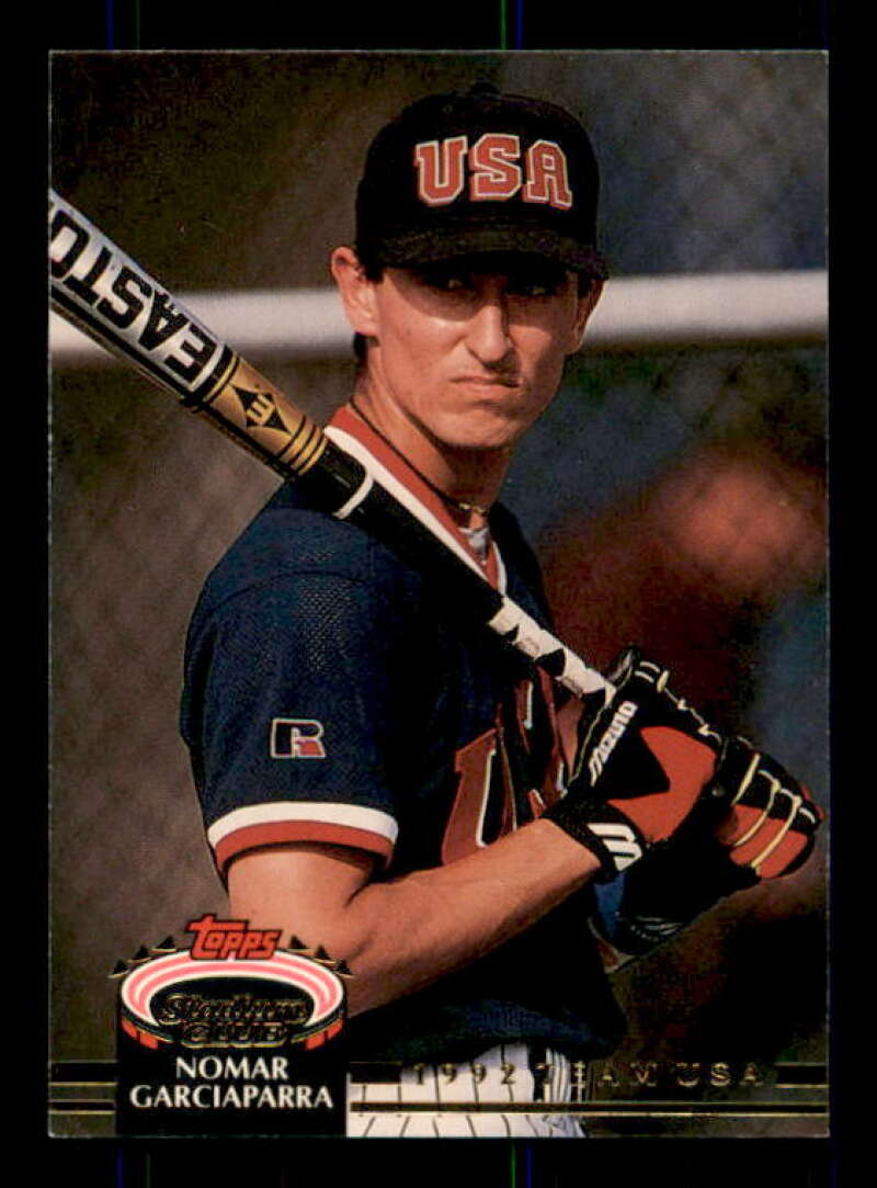 Nomar Garciaparra Rookie USA Card 1993 Stadium Club Murphy #93 Image 1