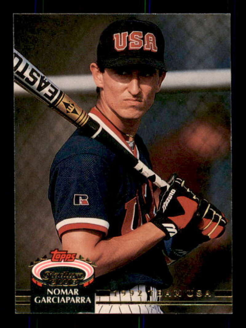 Nomar Garciaparra Rookie USA Card 1993 Stadium Club Murphy #93 Image 1