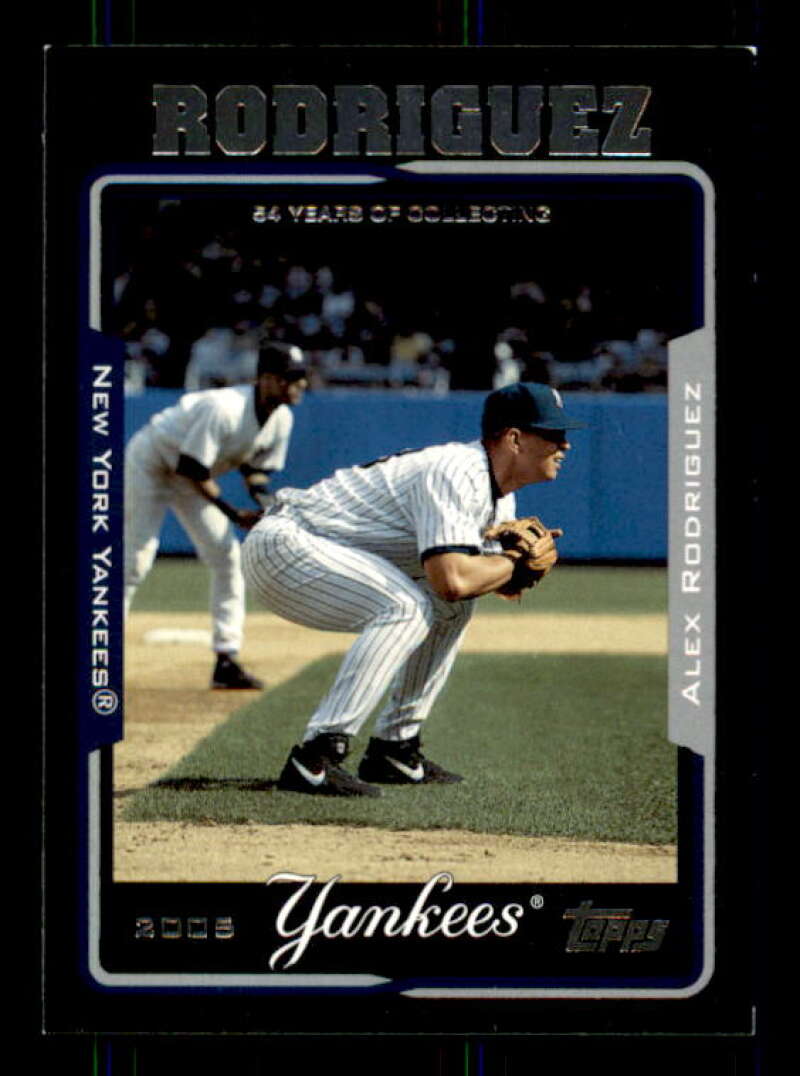 Alex Rodriguez Card 2005 Topps Black #1 Image 1