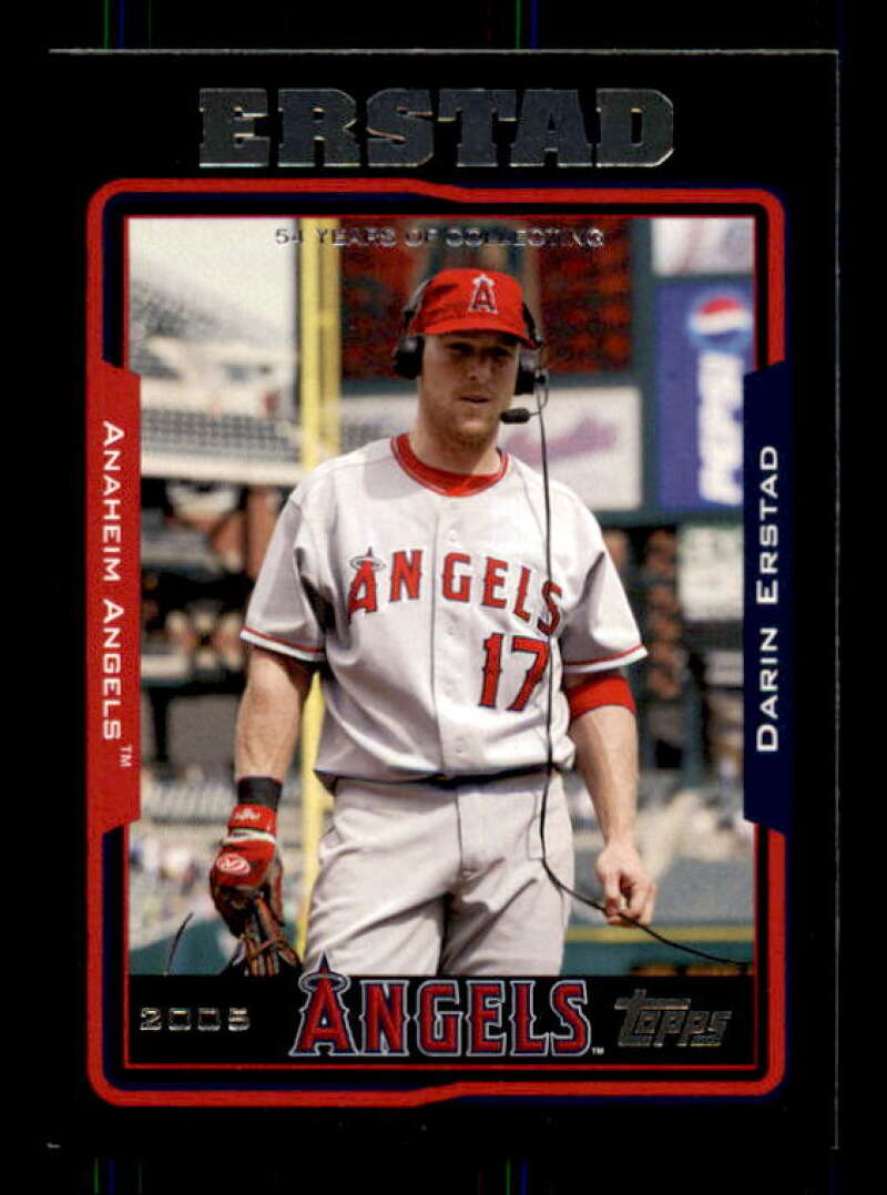 Darin Erstad Card 2005 Topps Black #21 Image 1