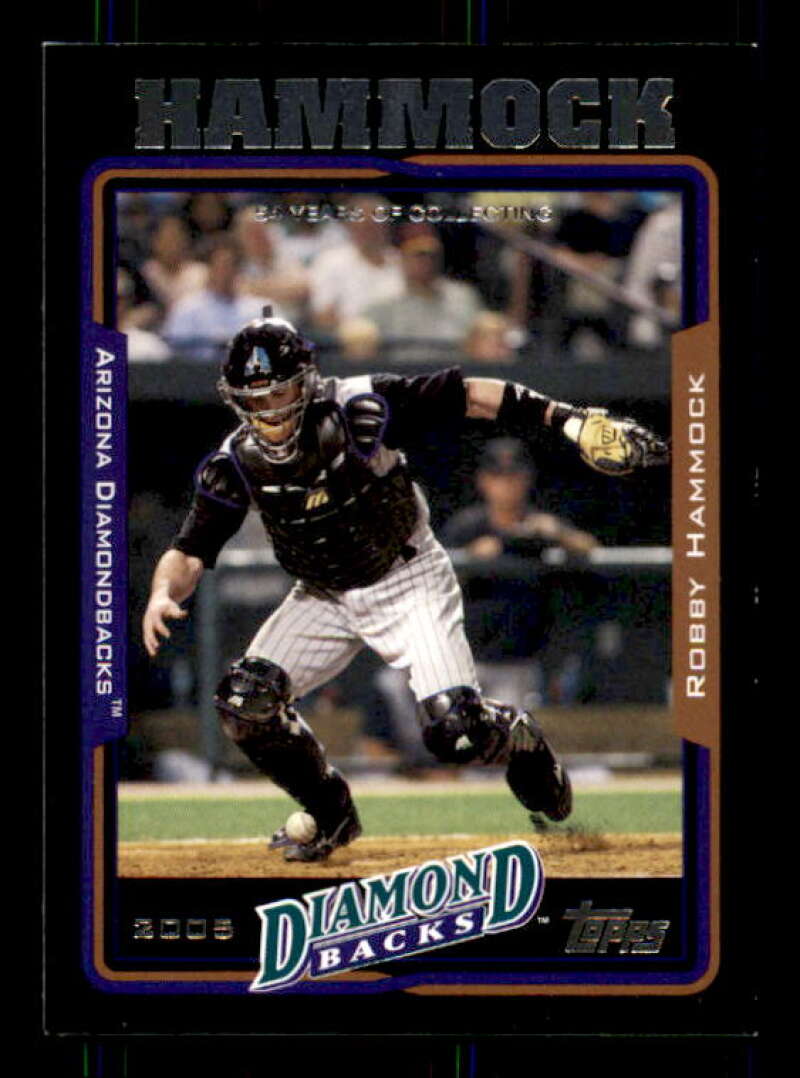 Robby Hammock Card 2005 Topps Black #22 Image 1