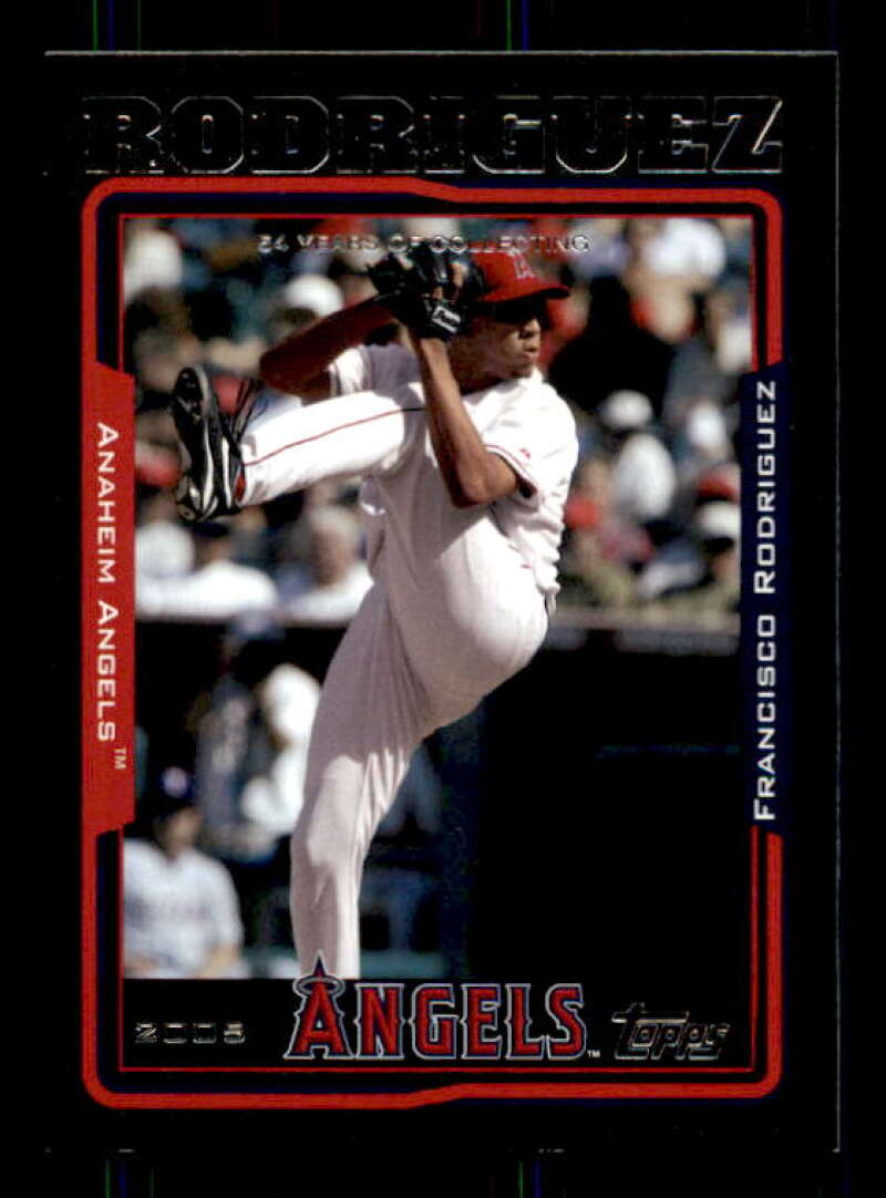 Francisco Rodriguez Card 2005 Topps Black #8 Image 1