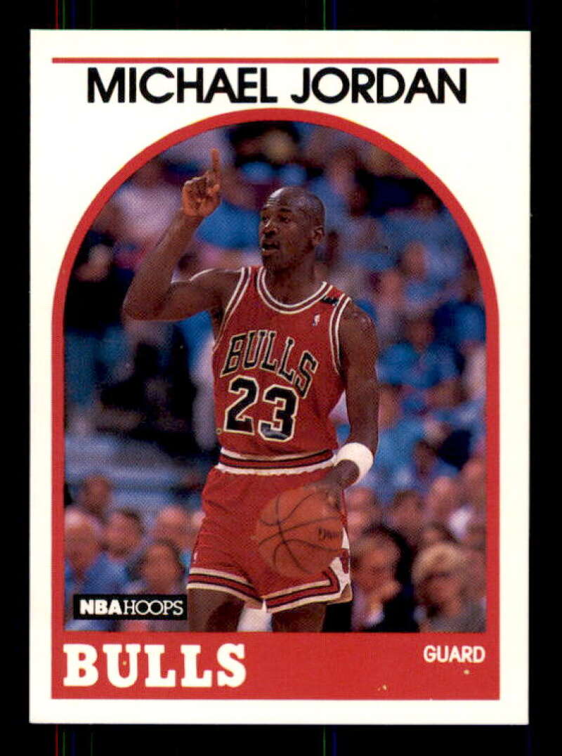 Michael Jordan Card 1989-90 Hoops #200 Image 1