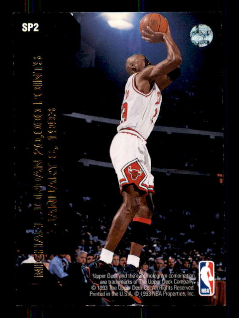 20,000 Points/Dominique Wilkins/Michael Jordan Card 1992-93 Upper Deck #SP2 Image 1