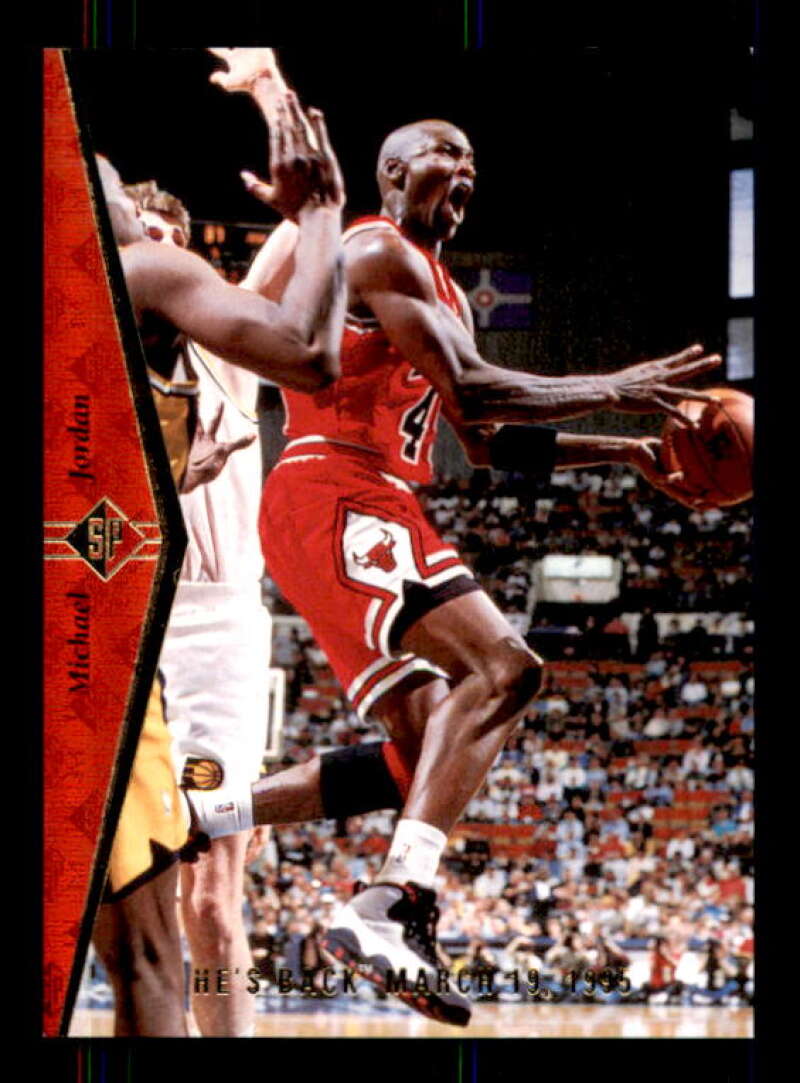 Michael Jordan Red Card 1994-95 SP #MJ1R Image 1