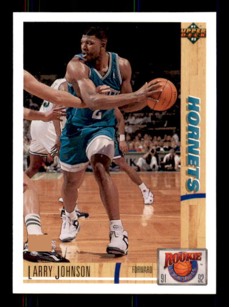 Larry Johnson Card 1991-92 Upper Deck Rookie Standouts #R26 Image 1