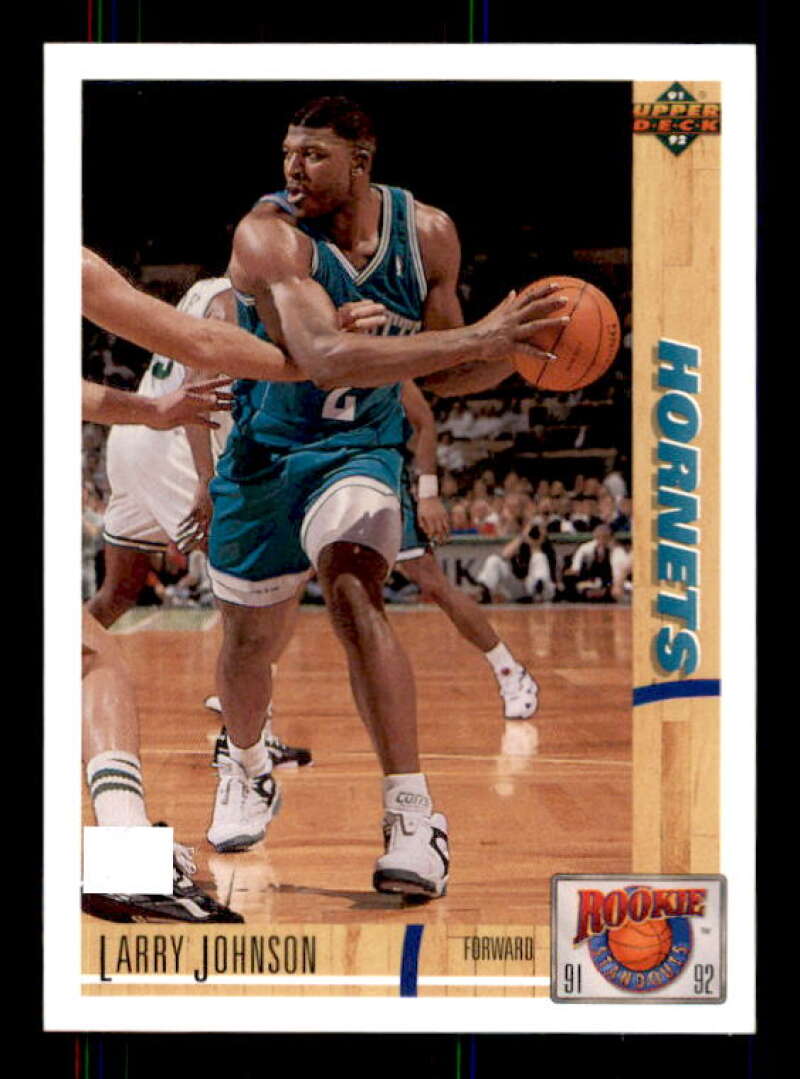 Larry Johnson Card 1991-92 Upper Deck Rookie Standouts #R26 Image 1