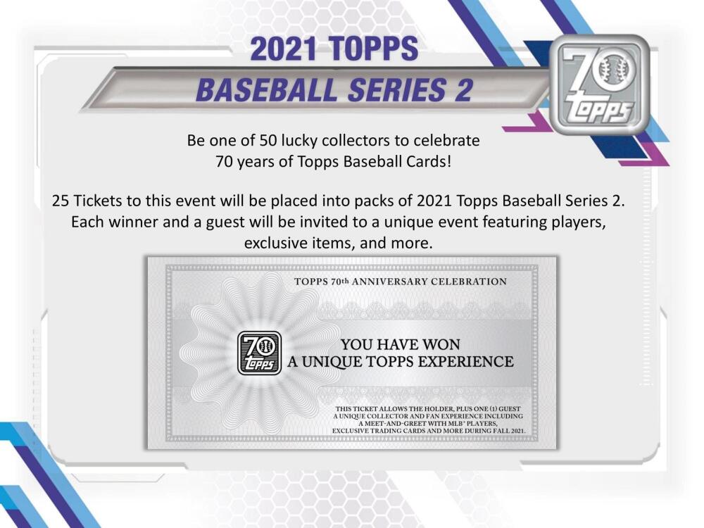 2021 Topps Series 2 Baseball Jumbo Box Image 6