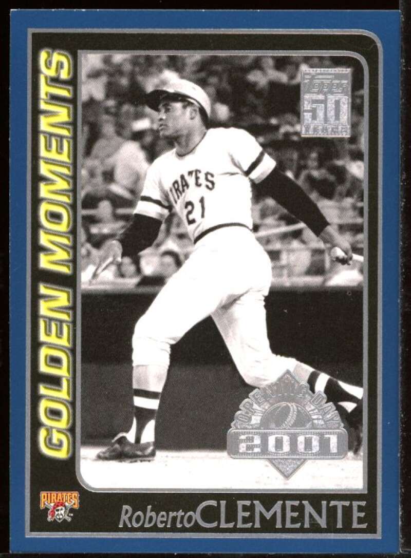 Roberto Clemente GM Card 2001 Topps Opening Day #162 Image 1