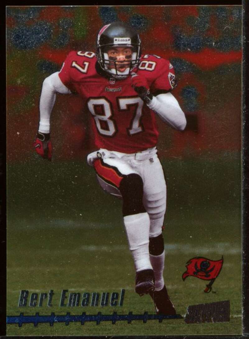 Bert Emanuel Card 1999 Stadium Club One of a Kind #68 Image 1