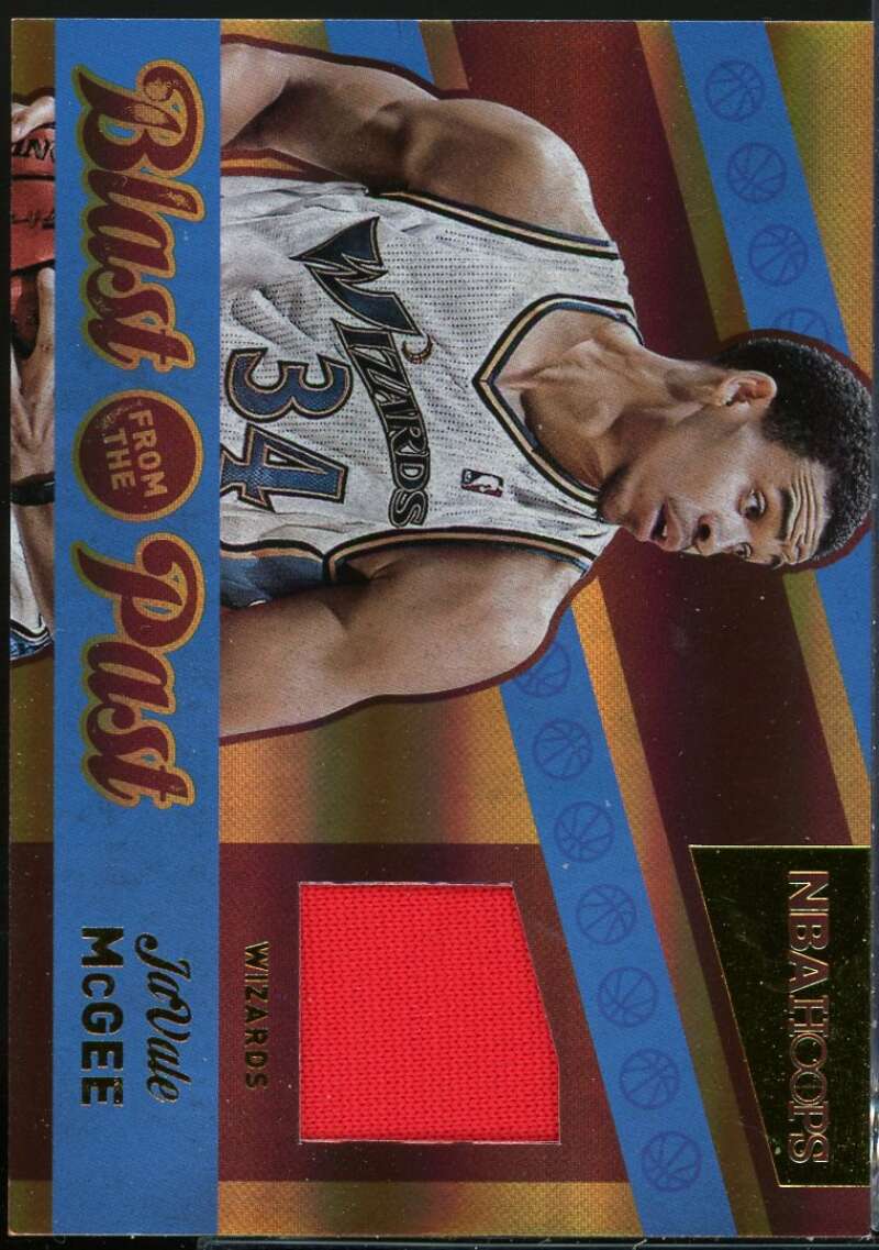 JaVale McGee Card 2014-15 Hoops Blast from the Past Memorabilia #38 Image 1