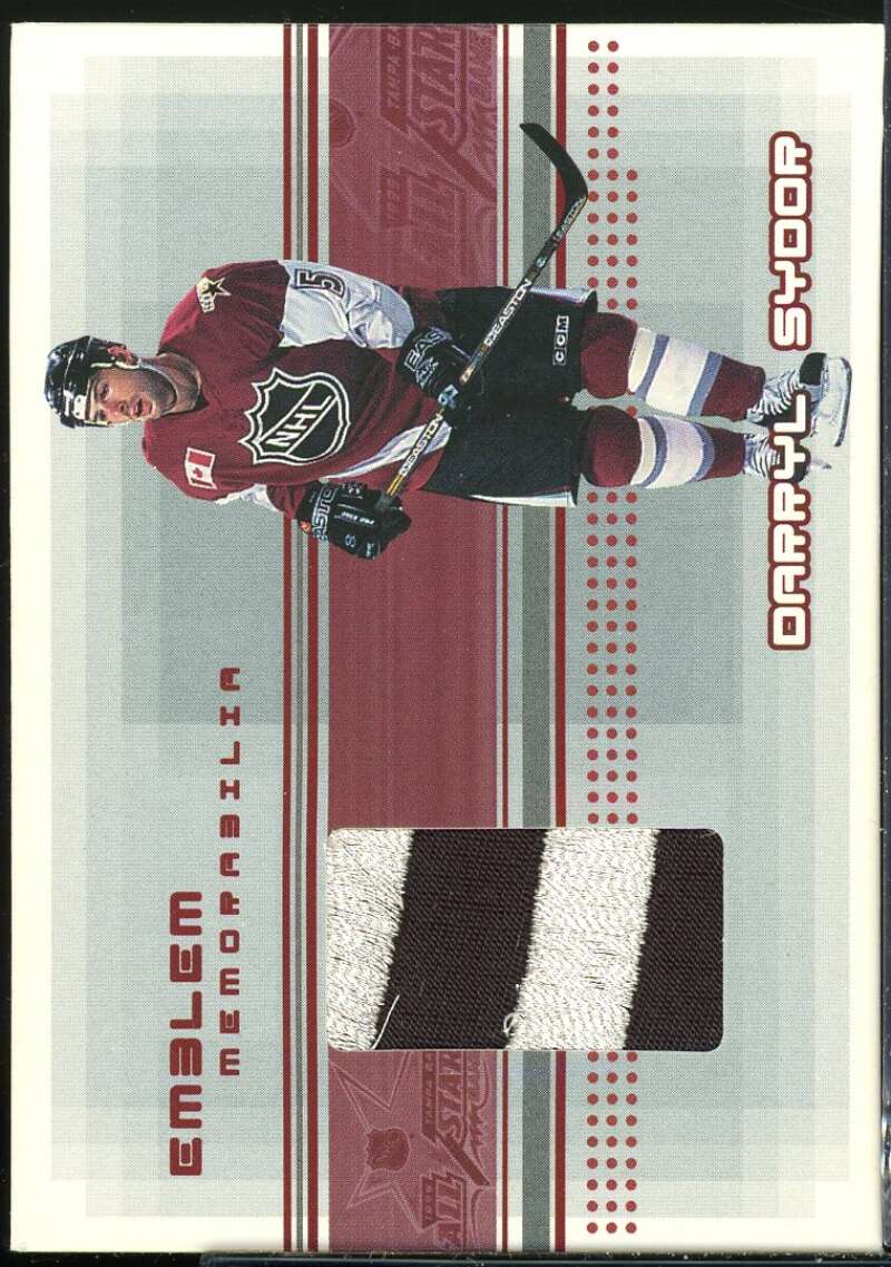 Darryl Sydor Card 2000-01 BAP Memorabilia Jersey Emblems #E19 Image 1