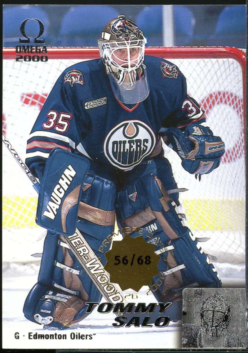 Tommy Salo Card 1999-00 Pacific Omega Premiere Date #93 Image 1