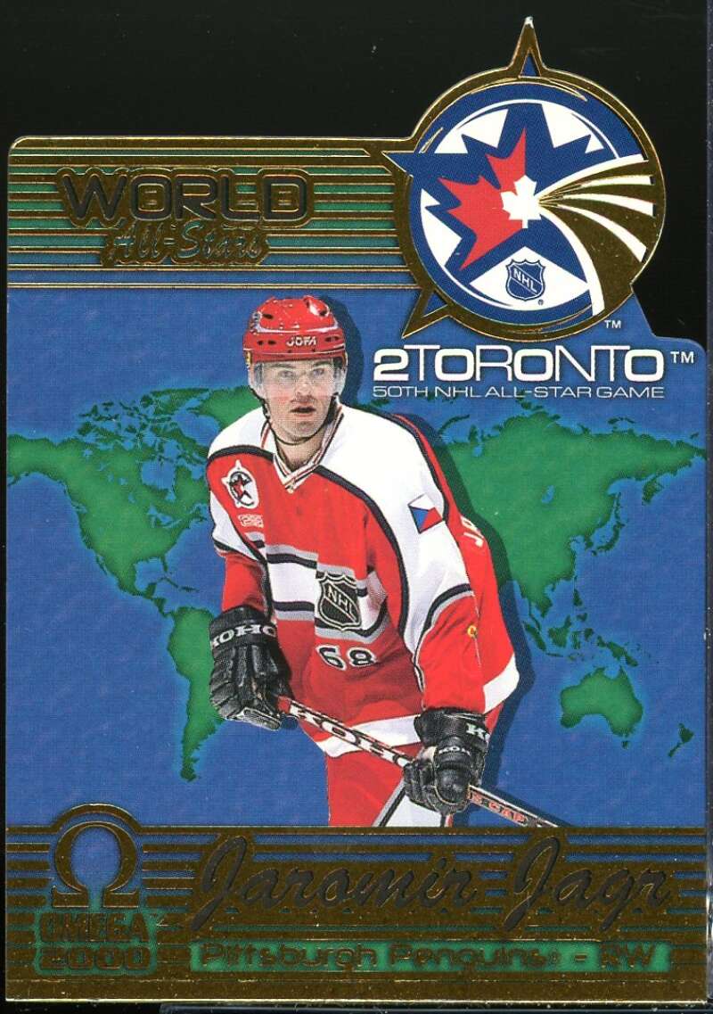 Jaromir Jagr Card 1999-00 Pacific Omega World All-Stars #6 Image 1