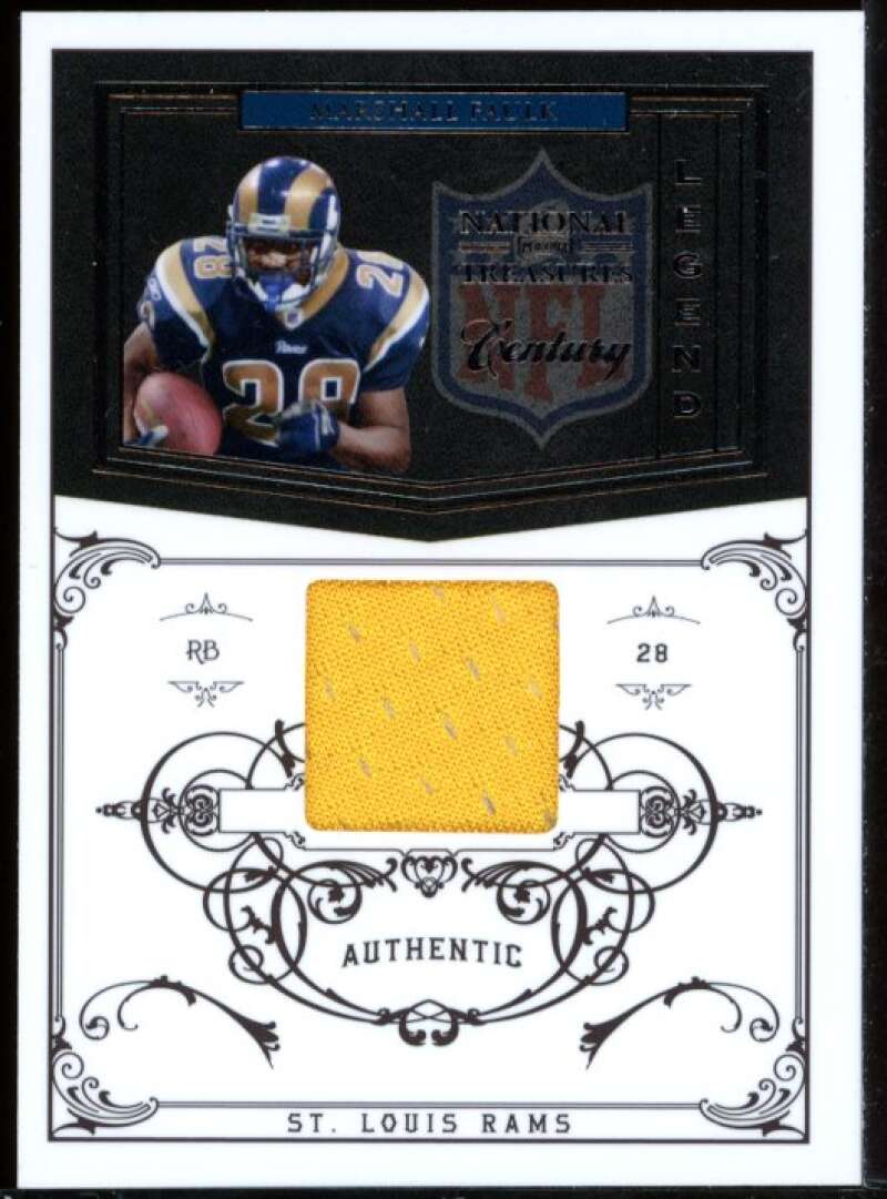 Marshall Faulk 2010 Playoff National Treasures Century Materials Jersey #170 Image 1