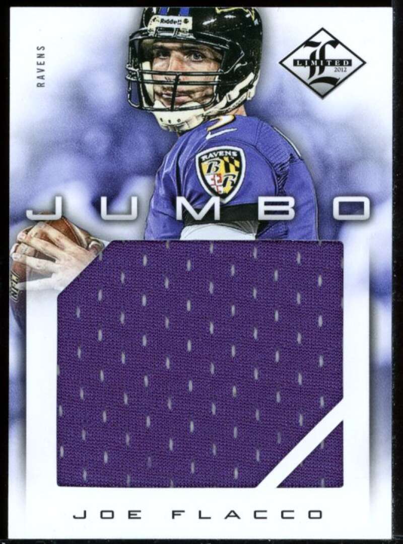 Joe Flacco Card 2012 Limited Jumbo Jerseys Materials #4 Image 1