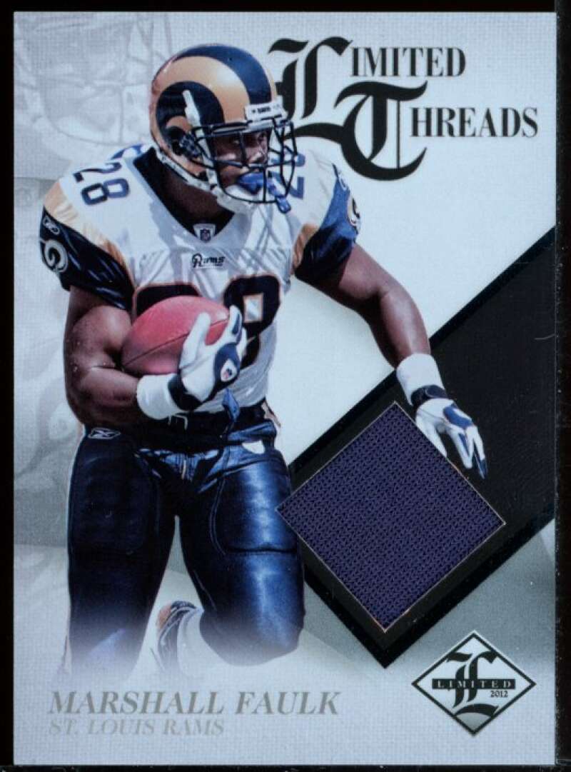 Marshall Faulk Card 2012 Limited Threads Jersey #59 Image 1