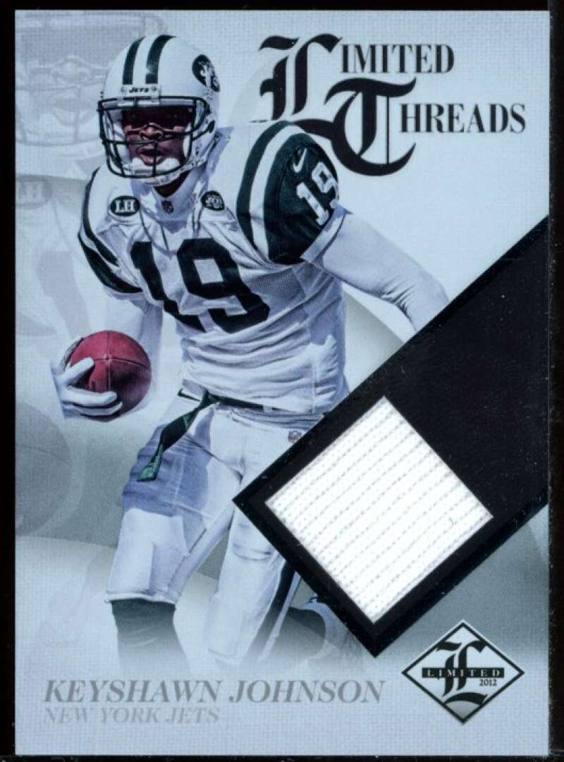 Keyshawn Johnson Card 2012 Limited Threads Materials Jersey #39 Image 1