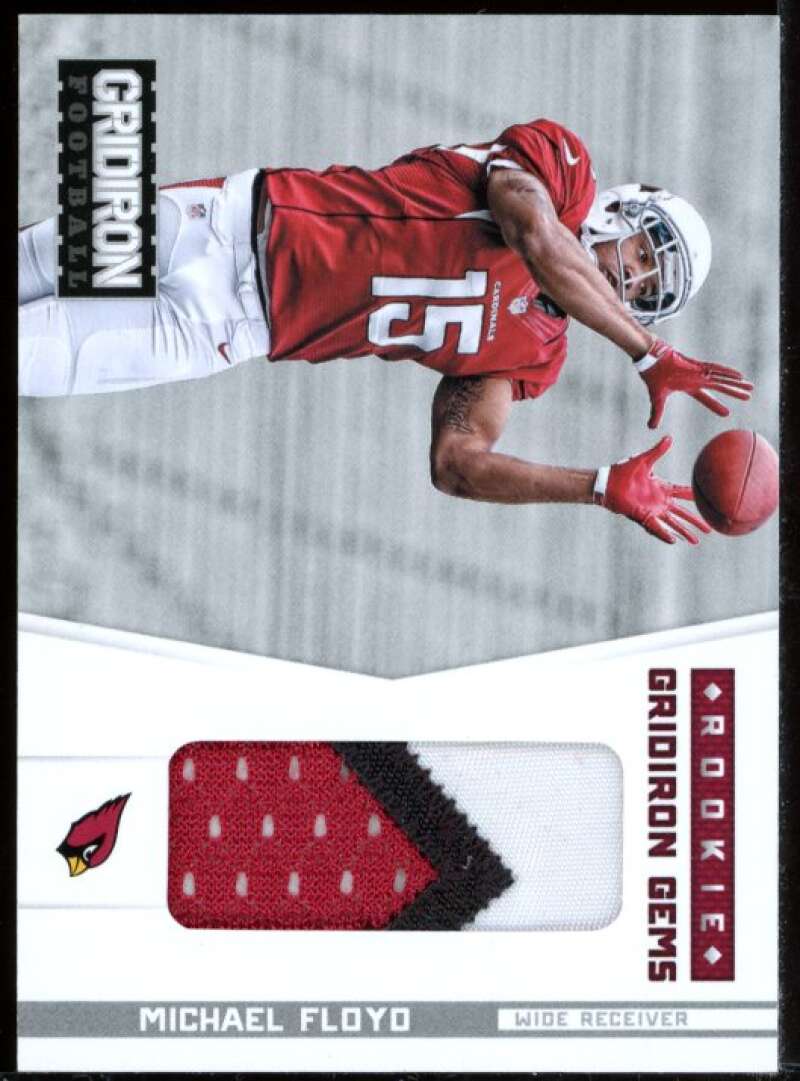 Michael Floyd Card 2012 Gridiron Rookie Gridiron Gems Prime Jersey #313 Image 1