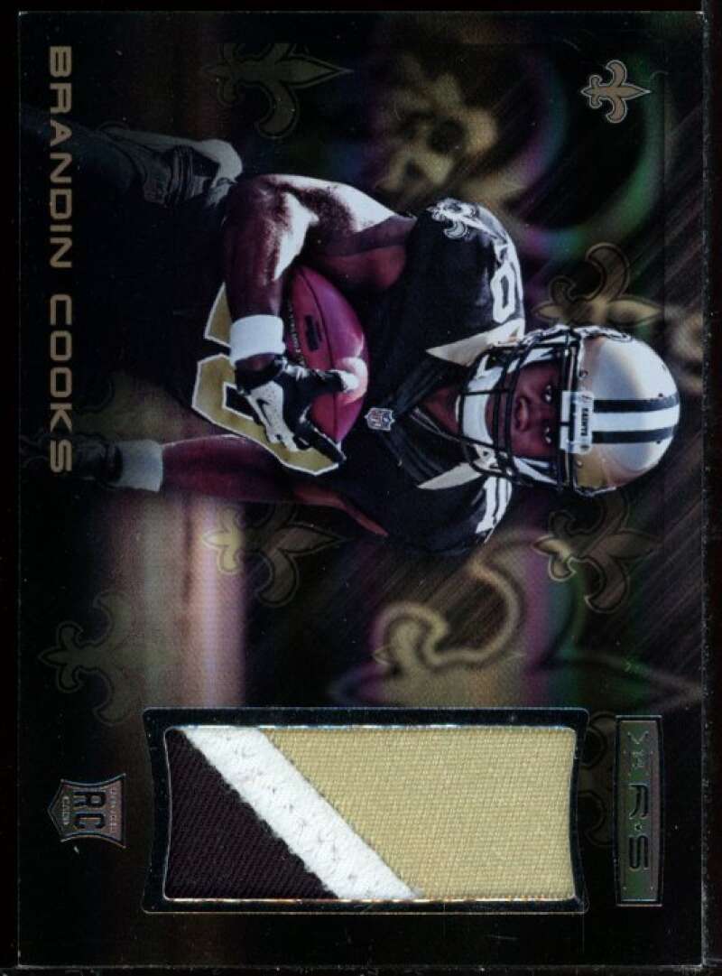 Brandin Cooks Card 2014 Rookies and Stars Rookie Prime Materials Jersey #8 Image 1