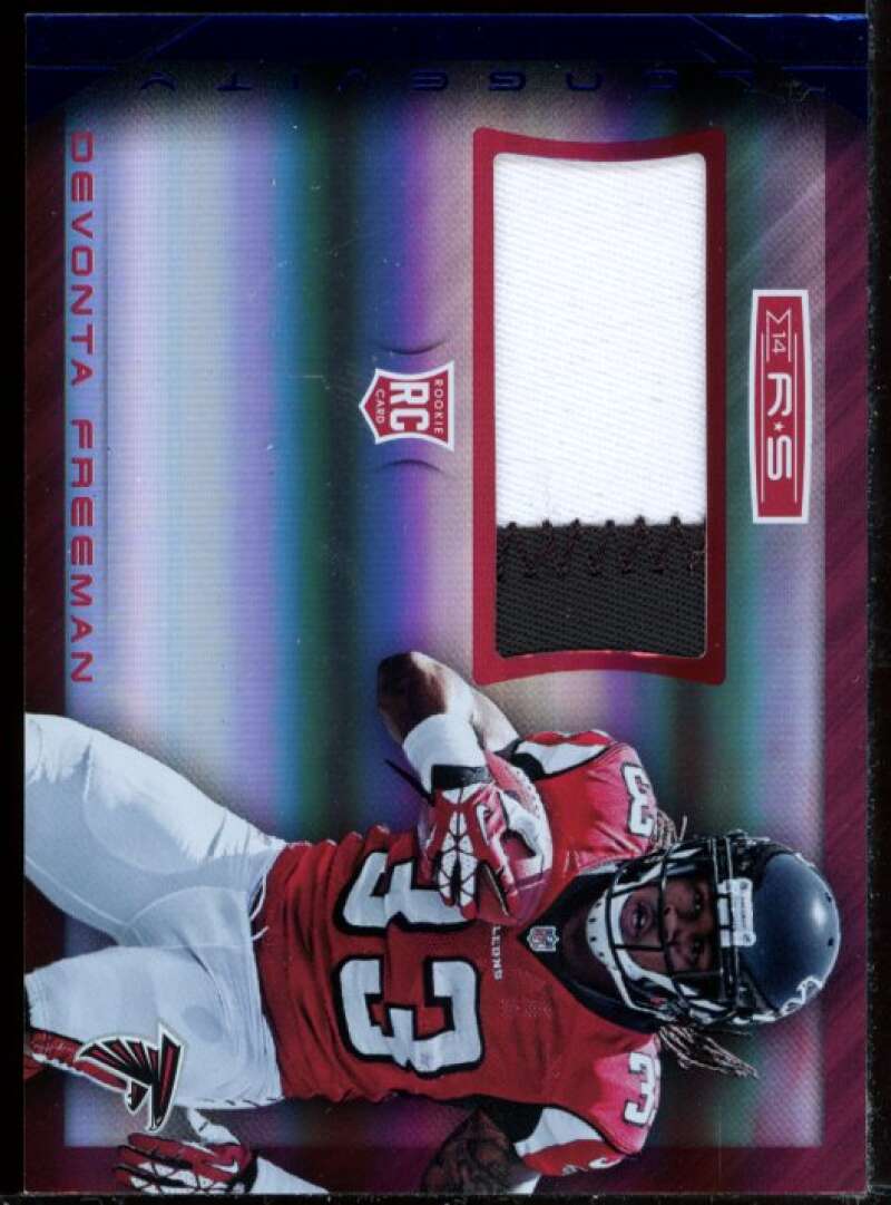 Devonta Freeman Card 2014 Rookies and Stars Longevity Materials Jersey #DF Image 1