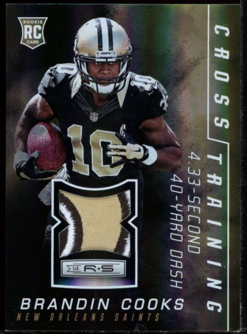 Brandin Cooks Card 2014 Rookies n Stars Cross Training Prime Jersey #CTBC Image 1