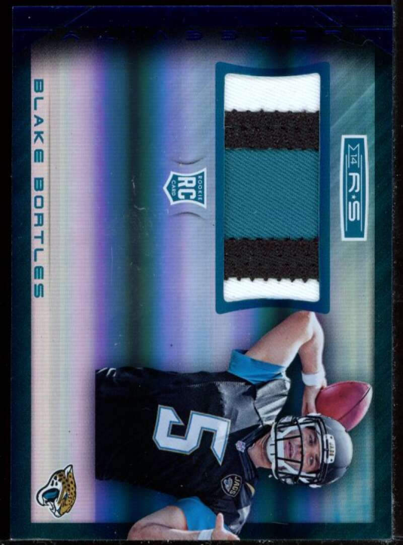 Blake Bortles Card 2014 Rookies and Stars Longevity Materials Jersey #BB Image 1