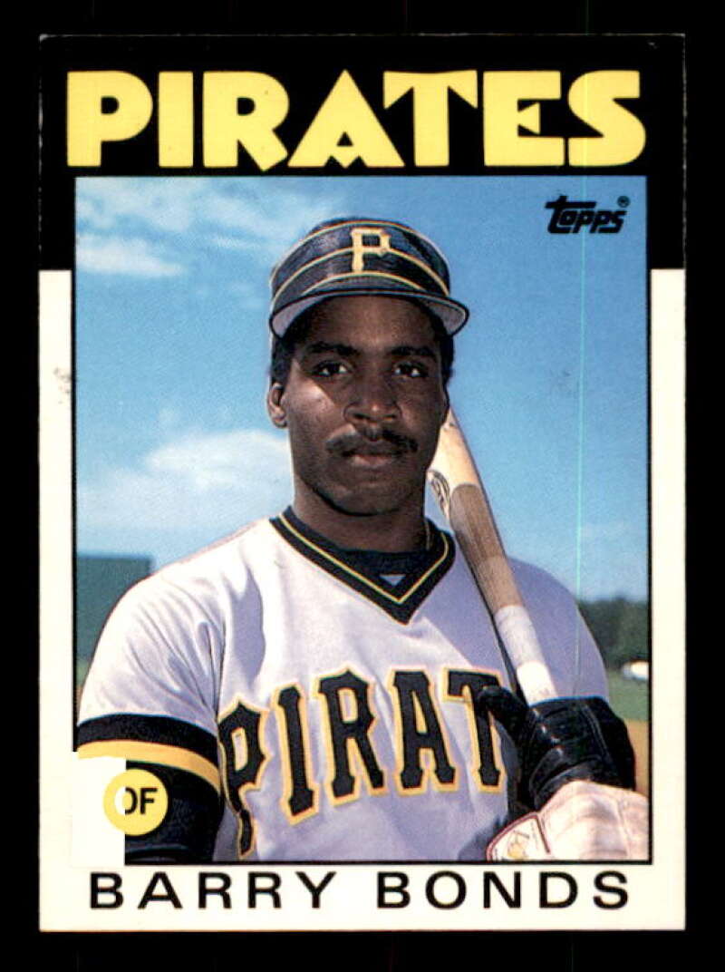 Barry Bonds Rookie Card 1986 Topps Traded #11T Image 1