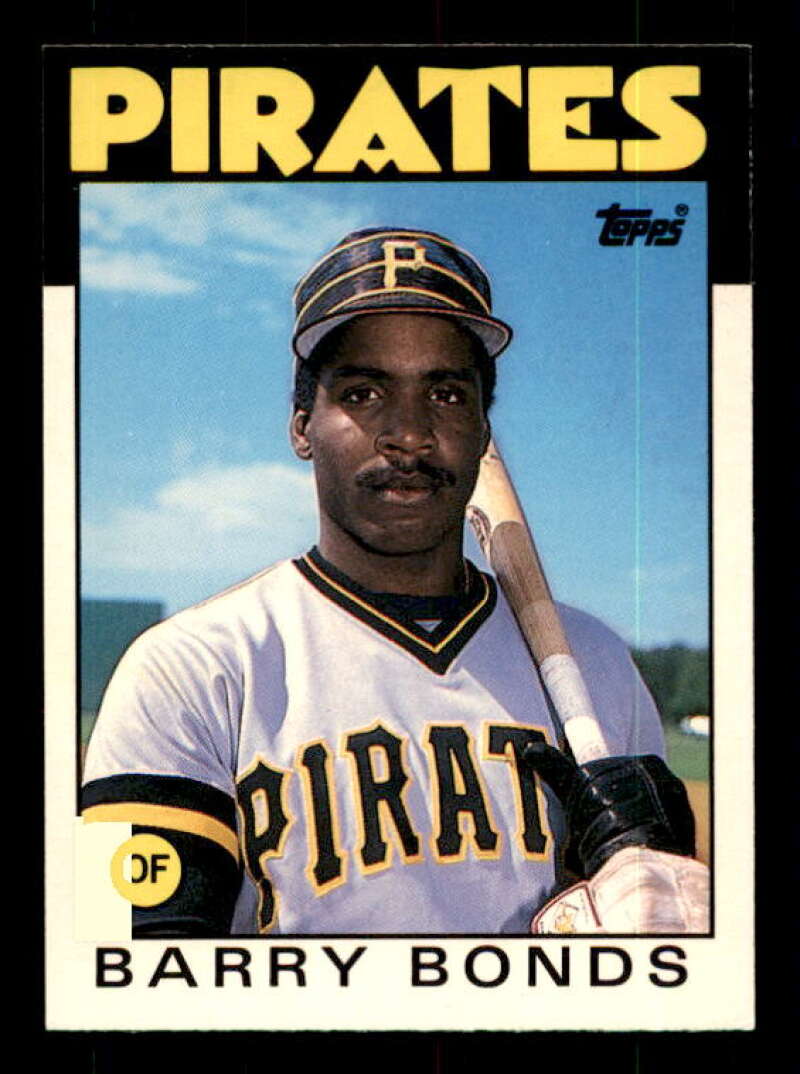 Barry Bonds Rookie Card 1986 Topps Traded #11T Image 1