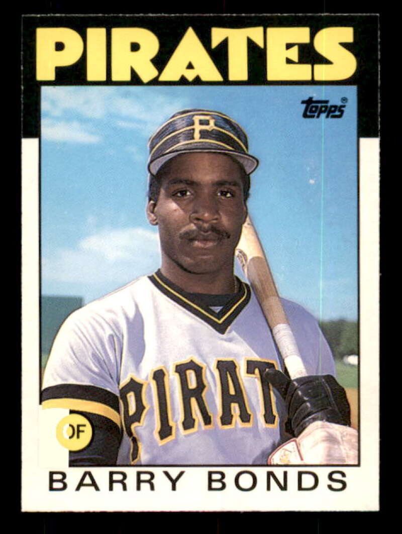 Barry Bonds Rookie Card 1986 Topps Traded #11T Image 1