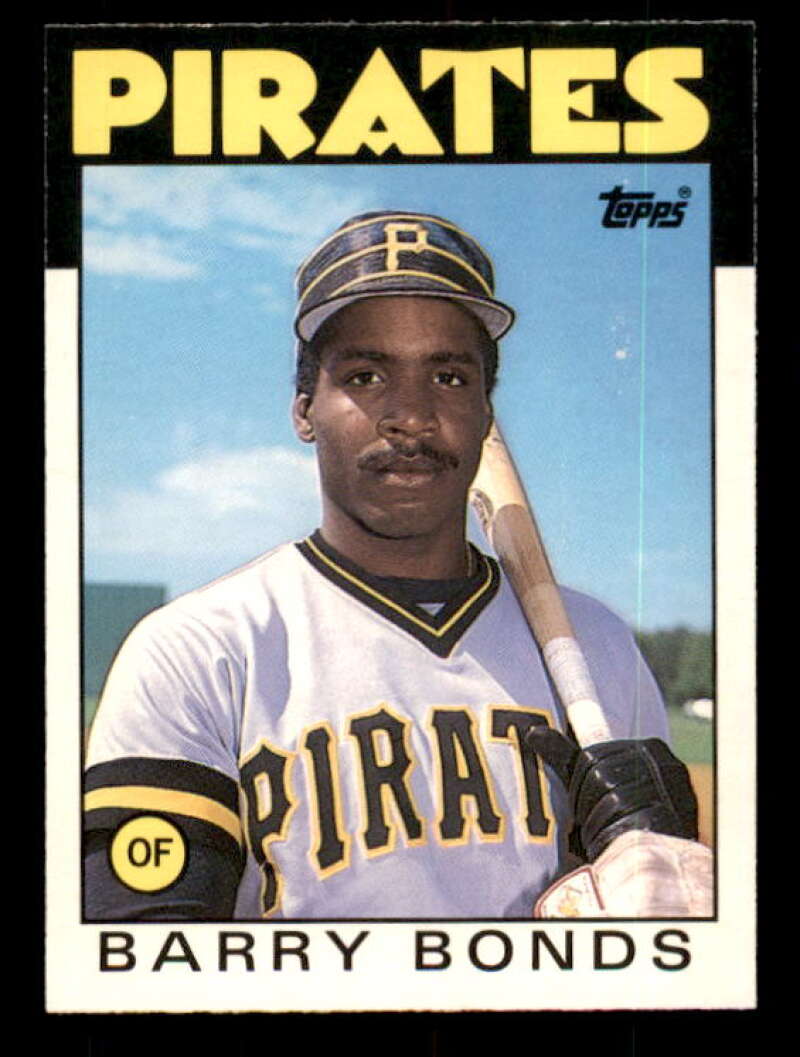 Barry Bonds Rookie Card 1986 Topps Traded #11T Image 1