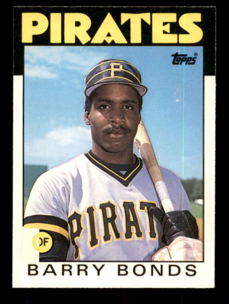 Barry Bonds Rookie Card 1986 Topps Traded #11T Image 1