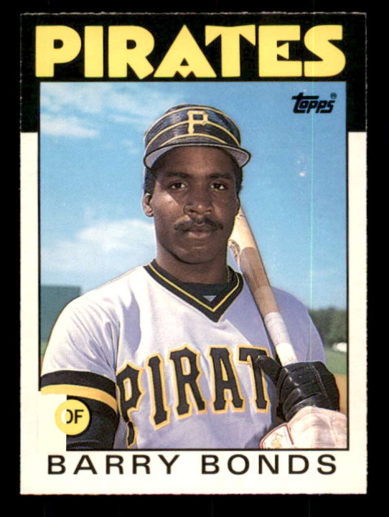 Barry Bonds Rookie Card 1986 Topps Traded #11T Image 1