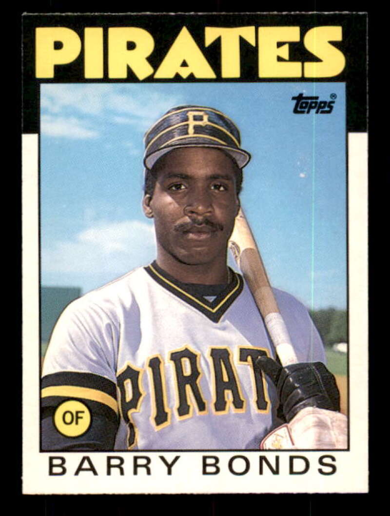 Barry Bonds Rookie Card 1986 Topps Traded #11T Image 1