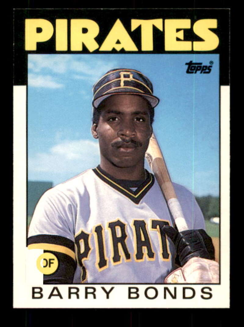 Barry Bonds Rookie Card 1986 Topps Traded #11T Image 1