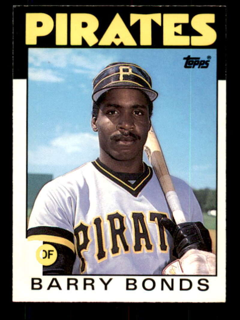 Barry Bonds Rookie Card 1986 Topps Traded #11T Image 1