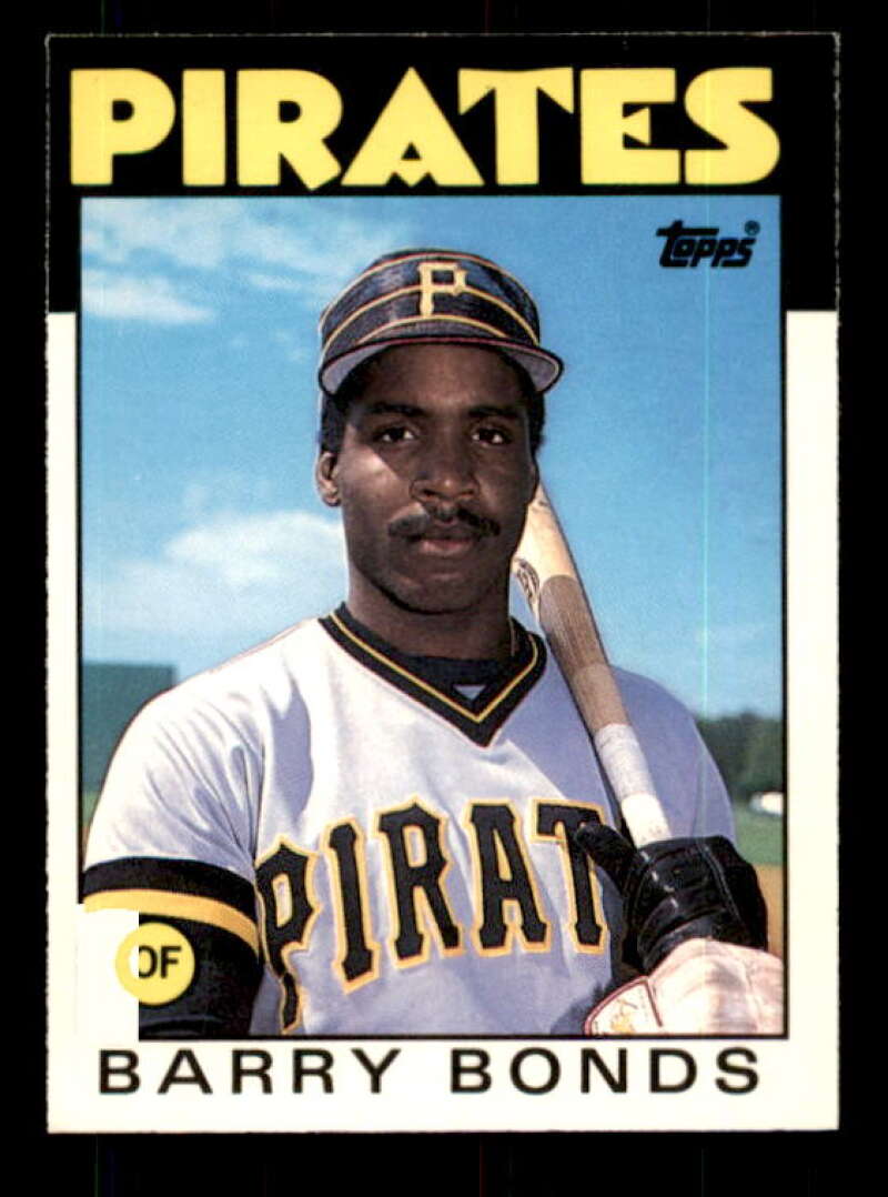 Barry Bonds Rookie Card 1986 Topps Traded #11T Image 1