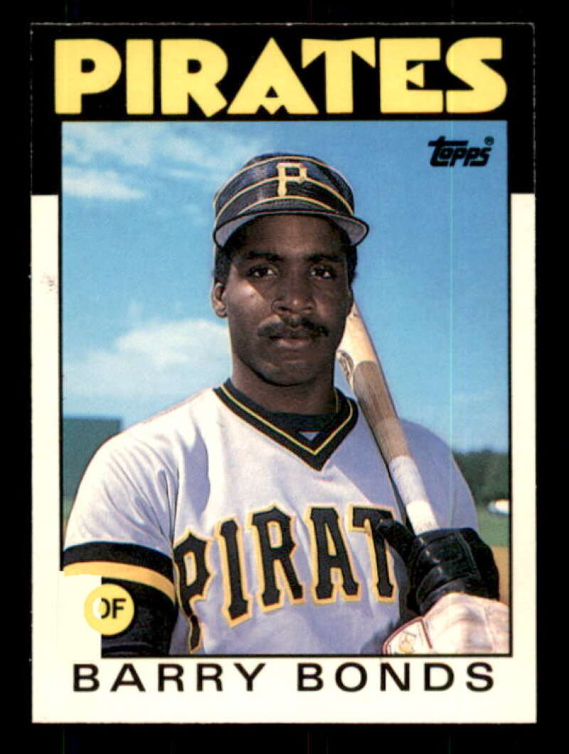 Barry Bonds Rookie Card 1986 Topps Traded #11T Image 1