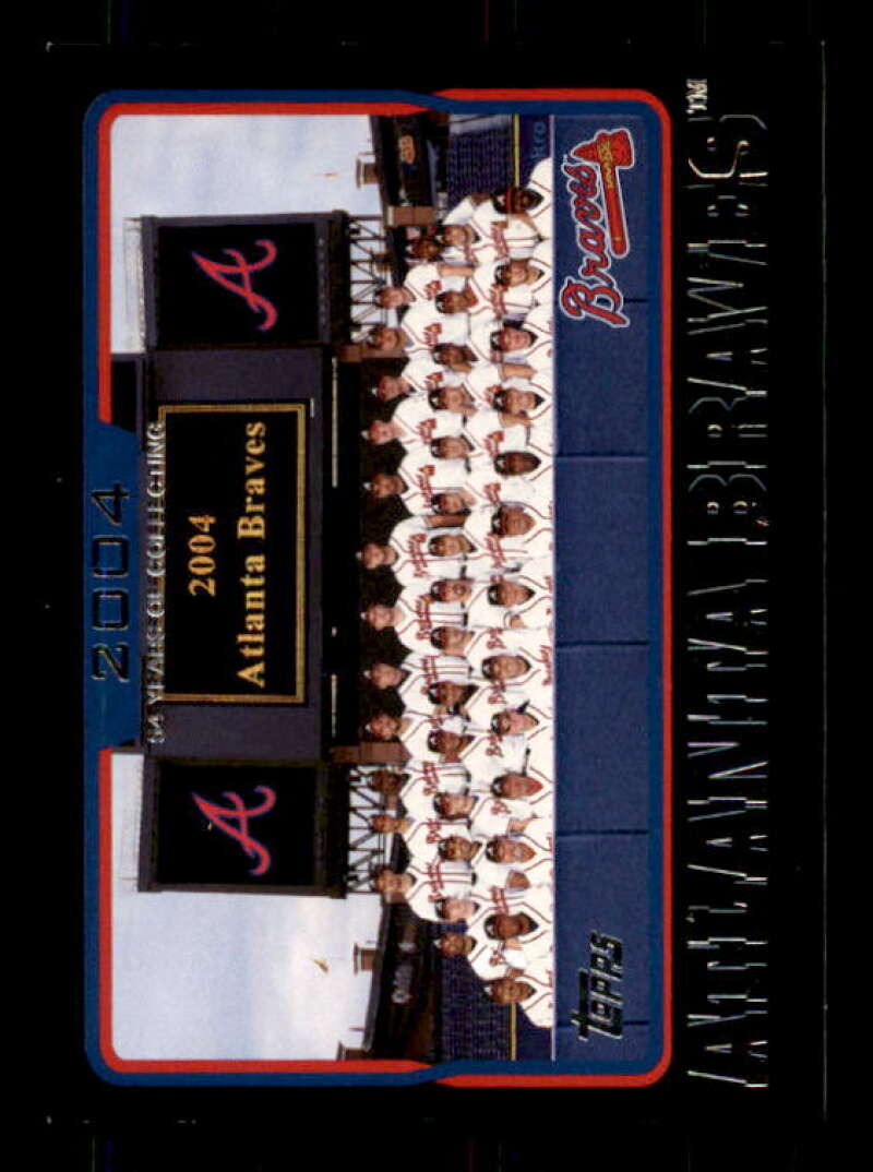 Atlanta Braves TC Card 2005 Topps Black #640 Image 1