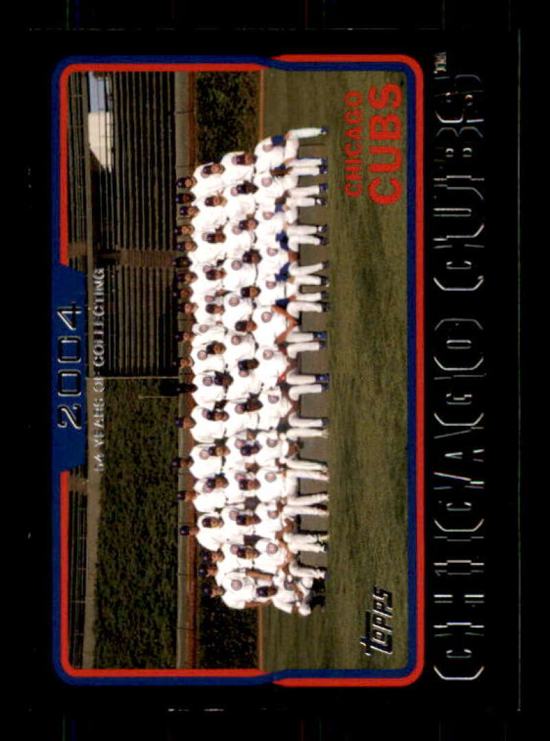 Chicago Cubs TC Card 2005 Topps Black #643 Image 1