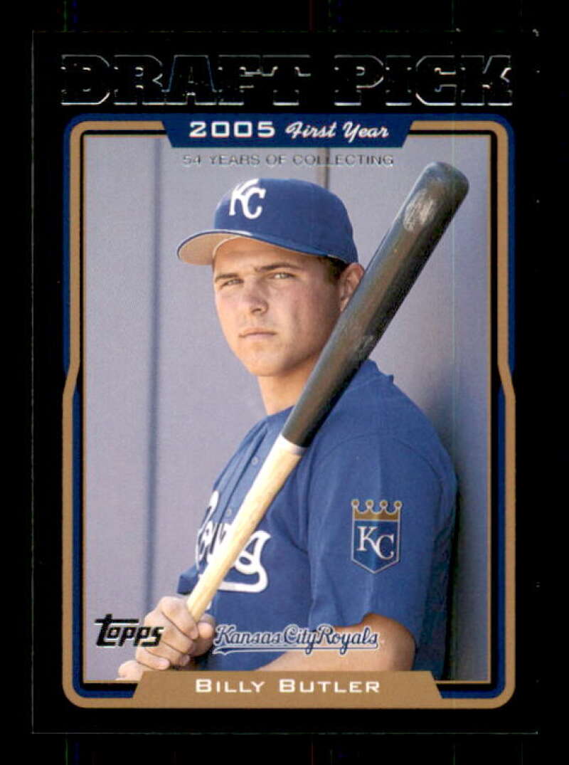 Billy Butler FY Rookie Card 2005 Topps Black #668 Image 1