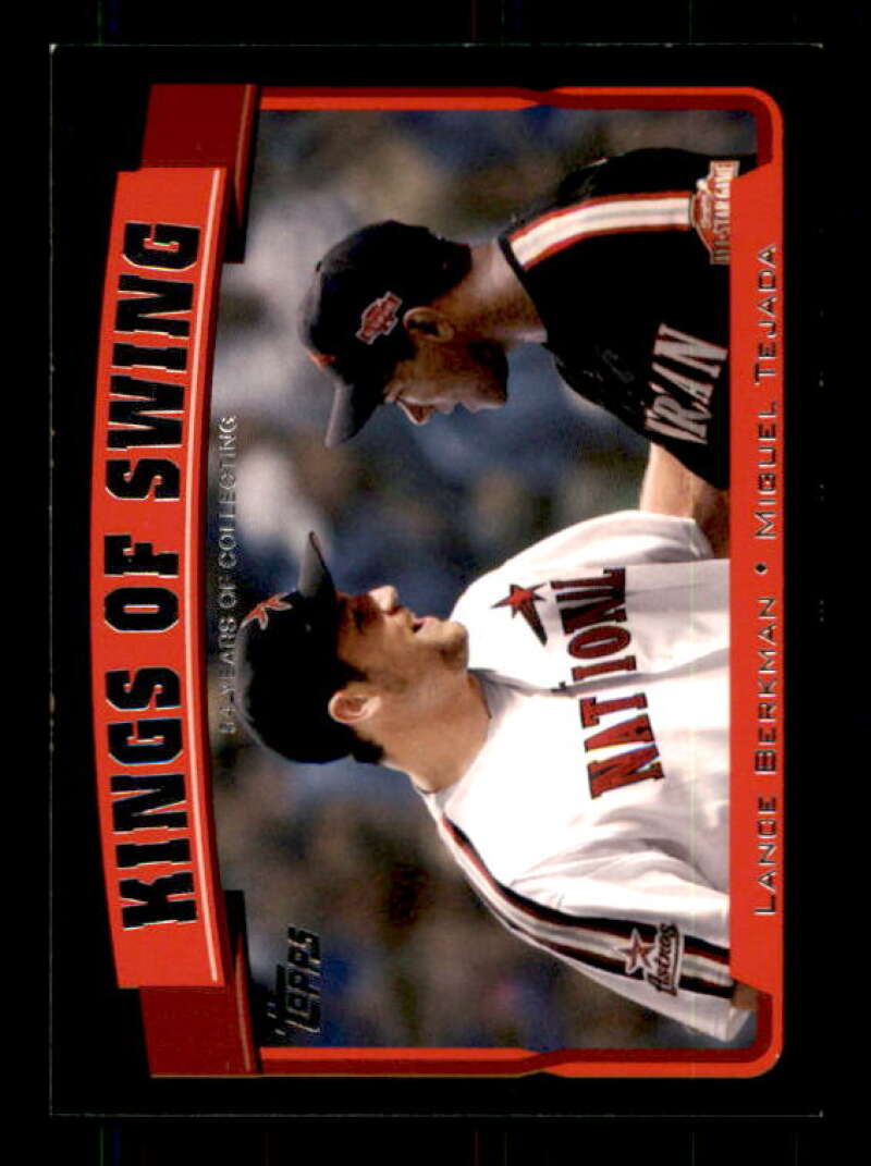 M.Tejada/L.Berkman Card 2005 Topps Black #694 Image 1