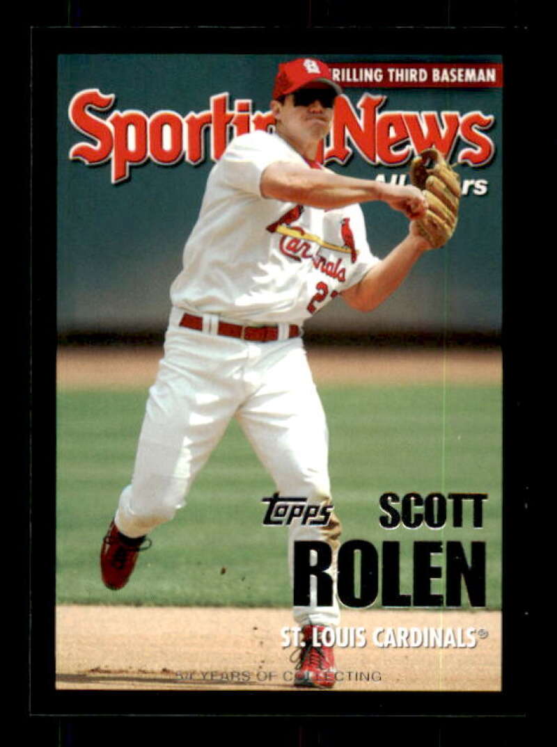 Scott Rolen AS Card 2005 Topps Black #722 Image 1