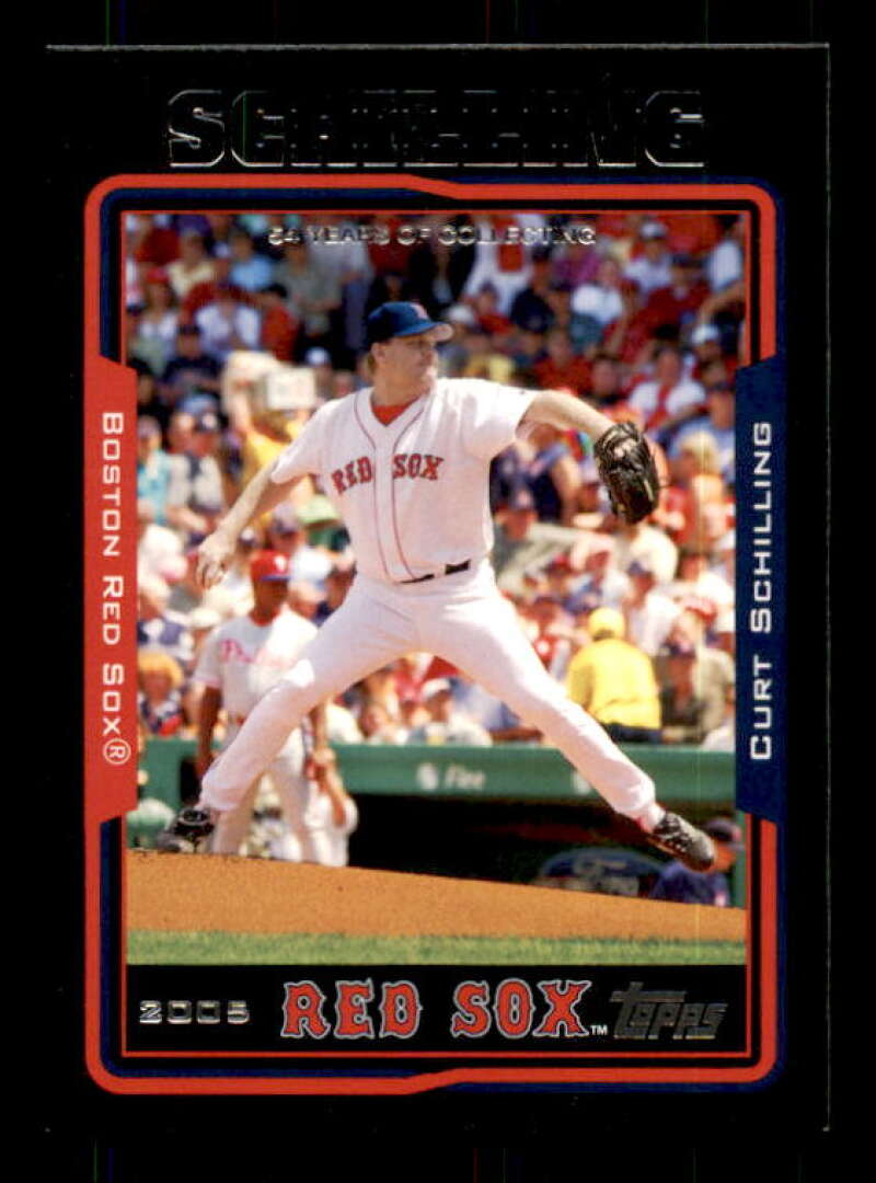 Curt Schilling Card 2005 Topps Black #70 Image 1