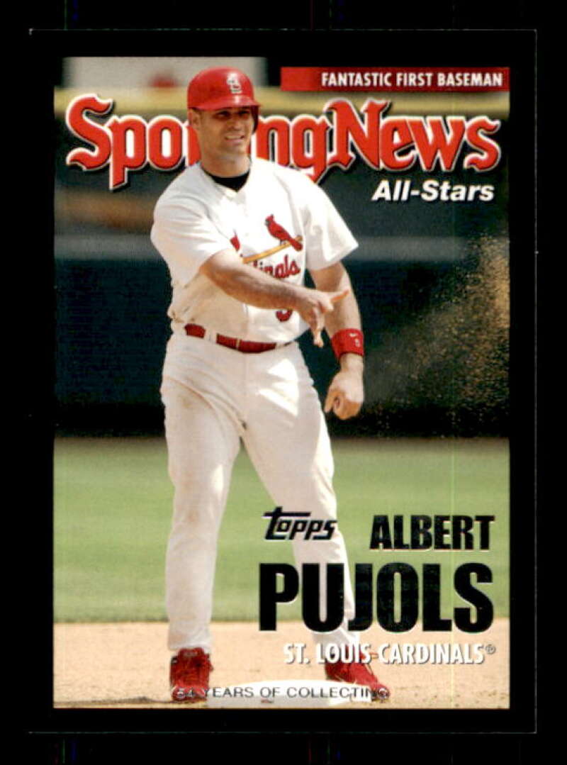 Albert Pujols AS Card 2005 Topps Black #719 Image 1