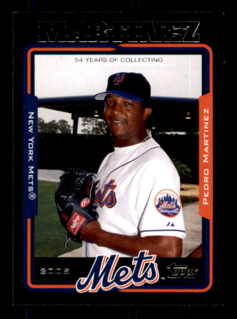 Pedro Martinez Card 2005 Topps Black #575 Image 1